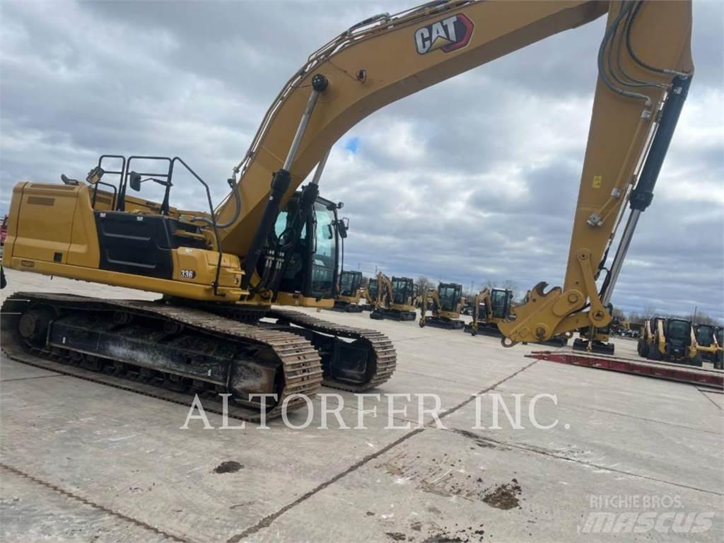 CAT 336-08 Pásové rýpadlá