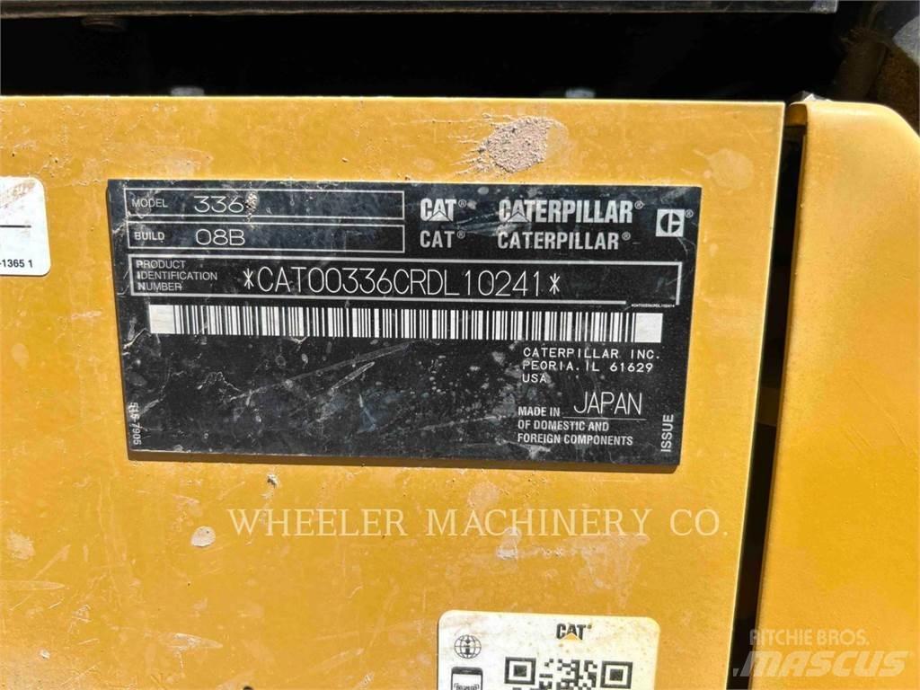 CAT 336-08 CF Pásové rýpadlá