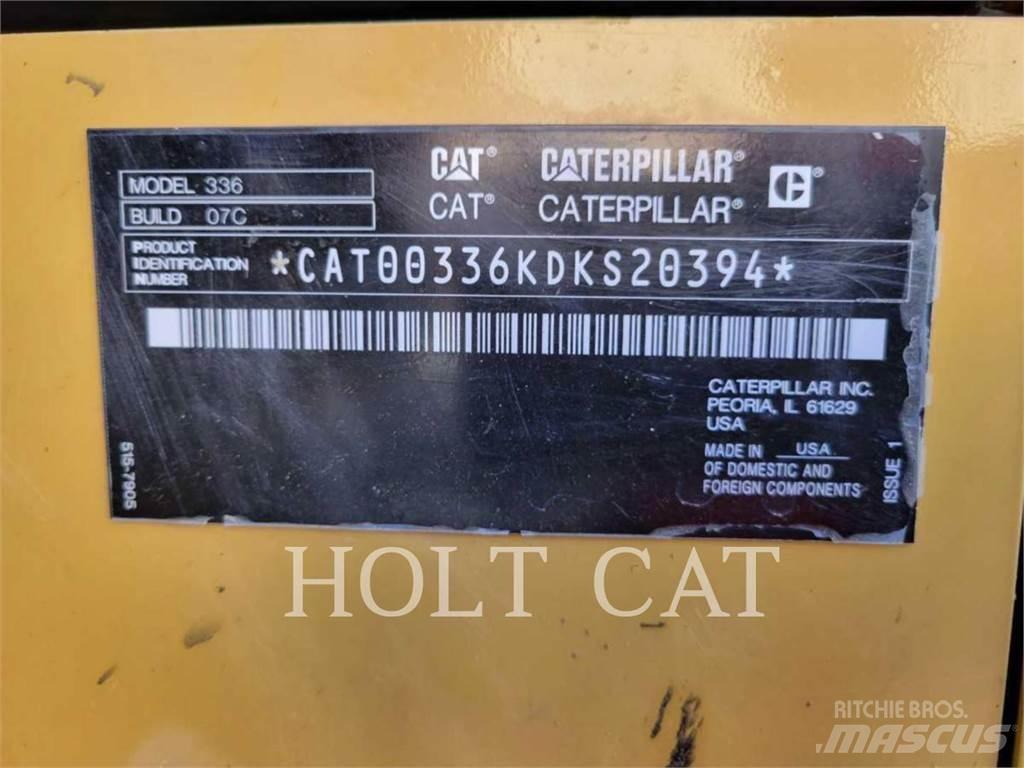 CAT 336 12 TC Pásové rýpadlá