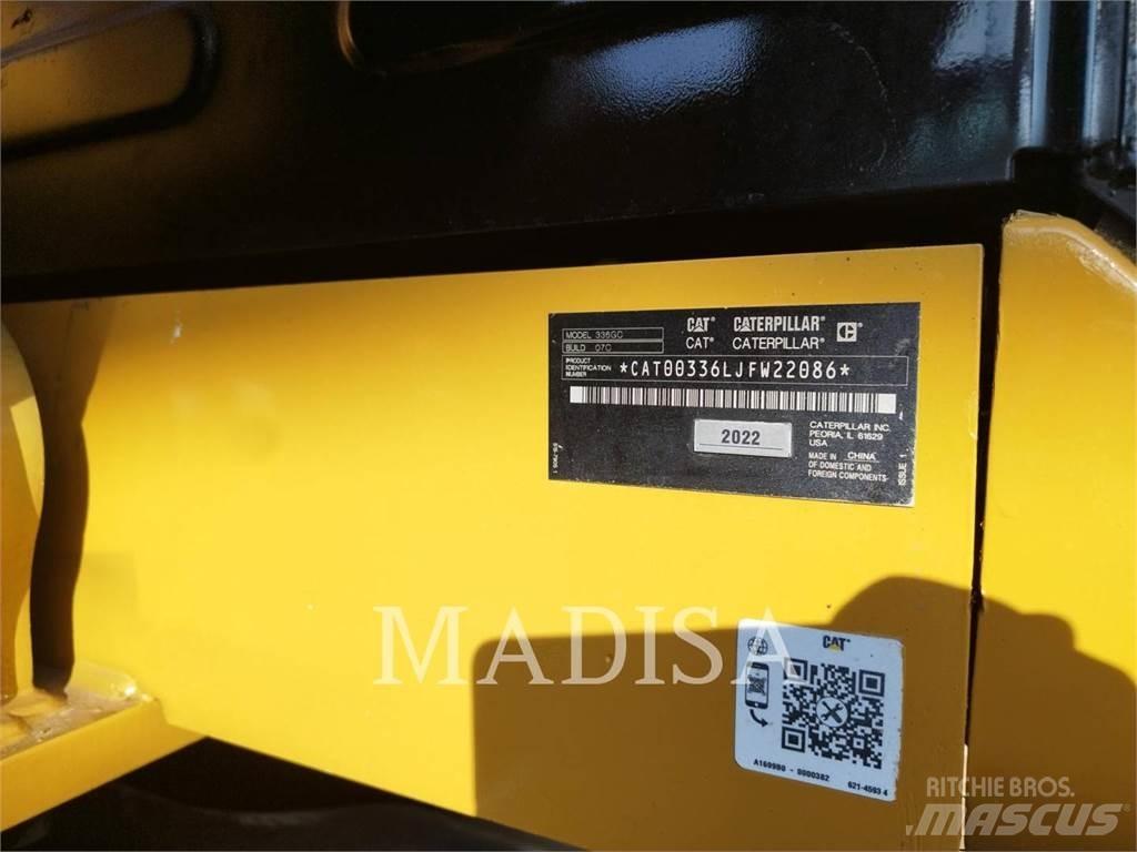 CAT 336 GC Pásové rýpadlá