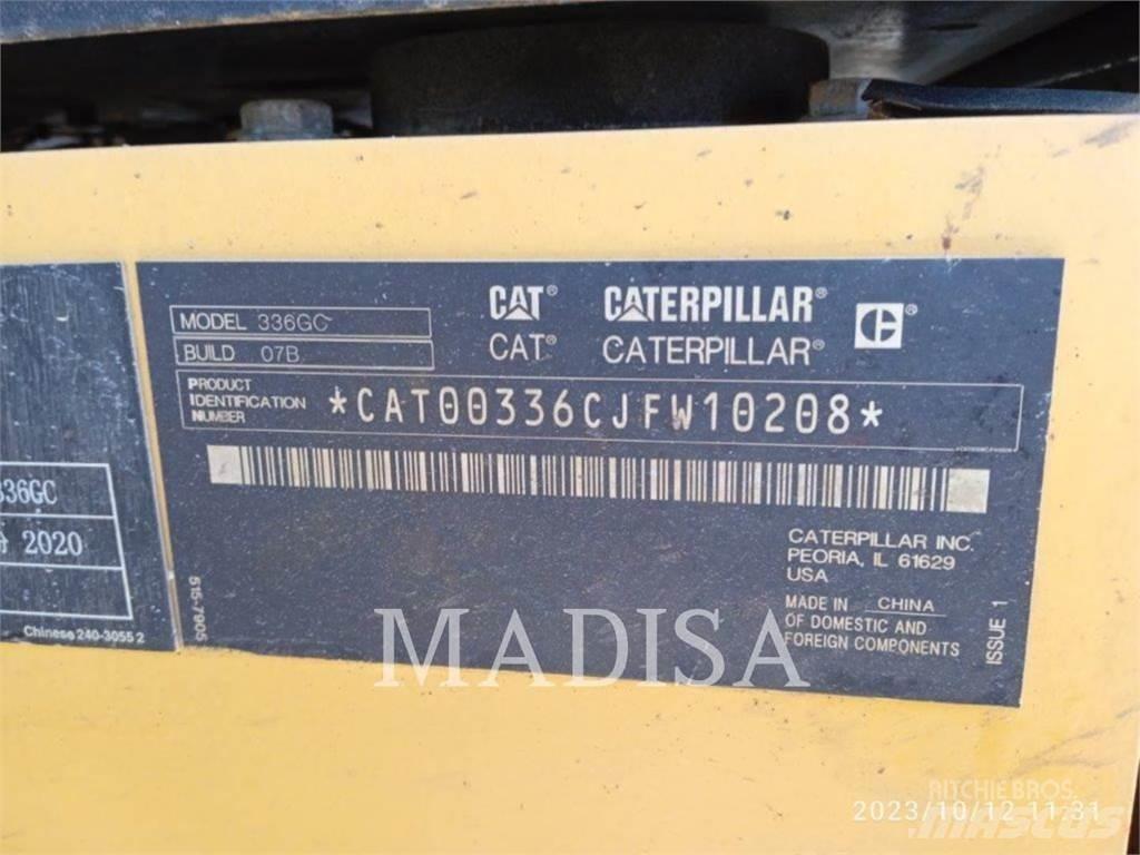 CAT 336 GC Pásové rýpadlá