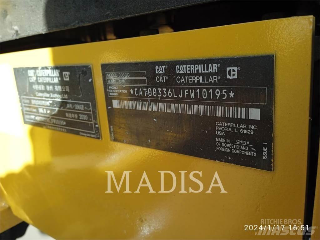 CAT 336 GC Pásové rýpadlá