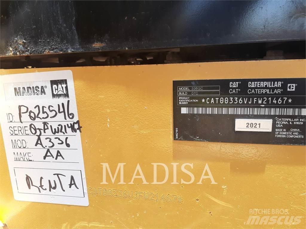 CAT 336 GC Pásové rýpadlá