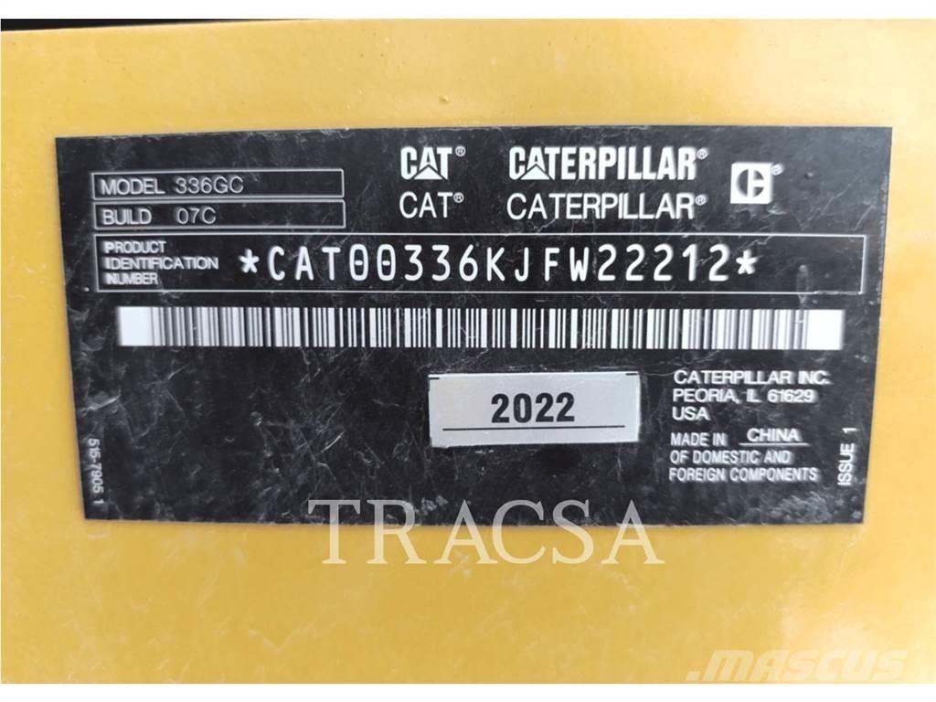 CAT 336 GC Pásové rýpadlá