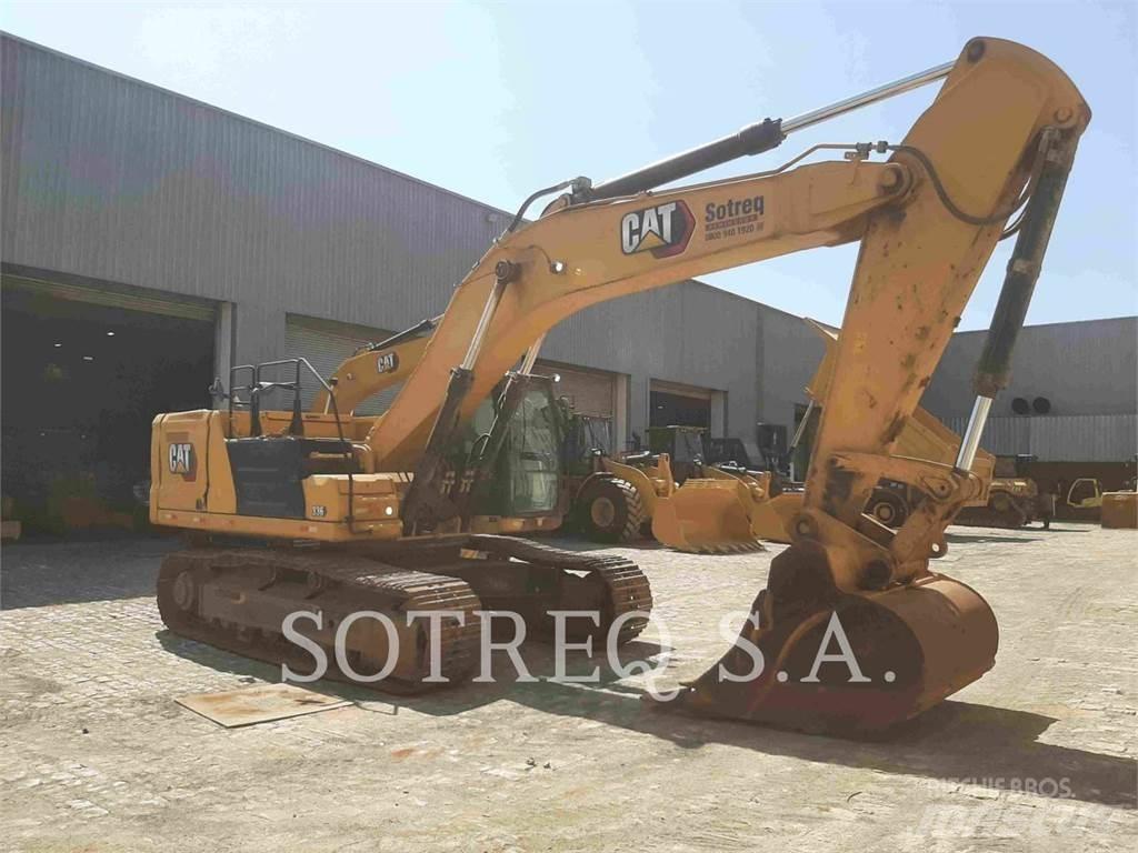 CAT 33607 Pásové rýpadlá