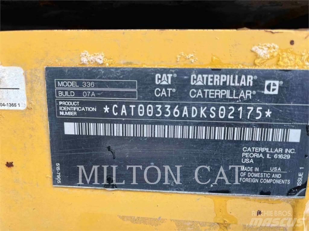 CAT 33607 Pásové rýpadlá