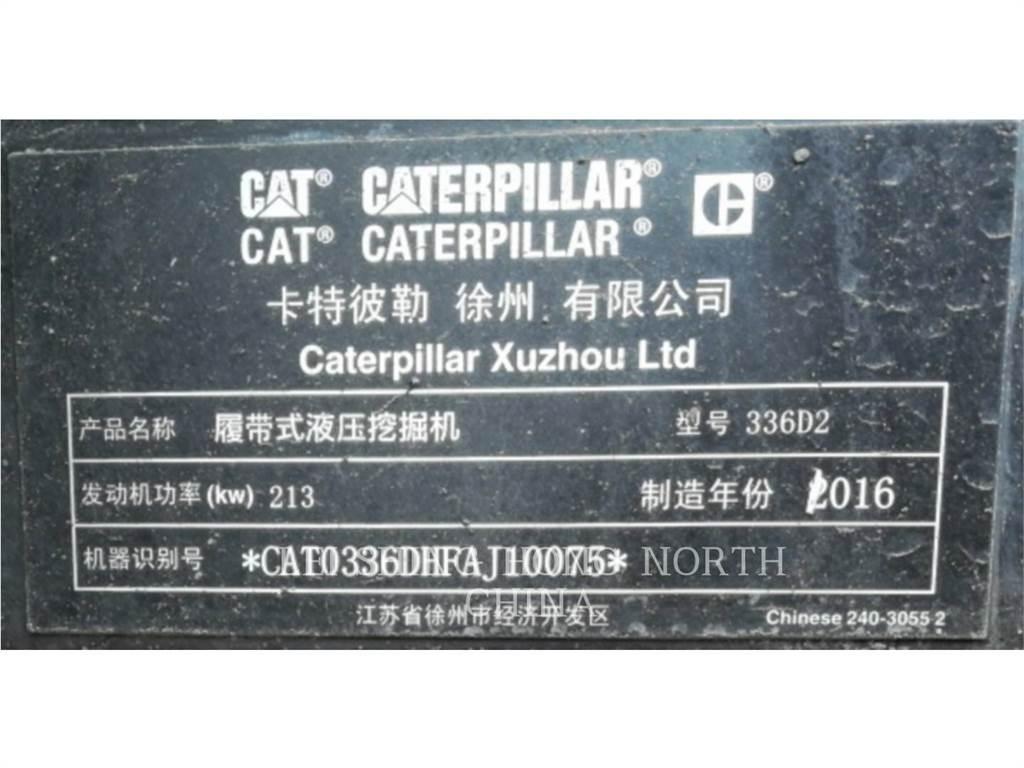 CAT 336D2 Pásové rýpadlá