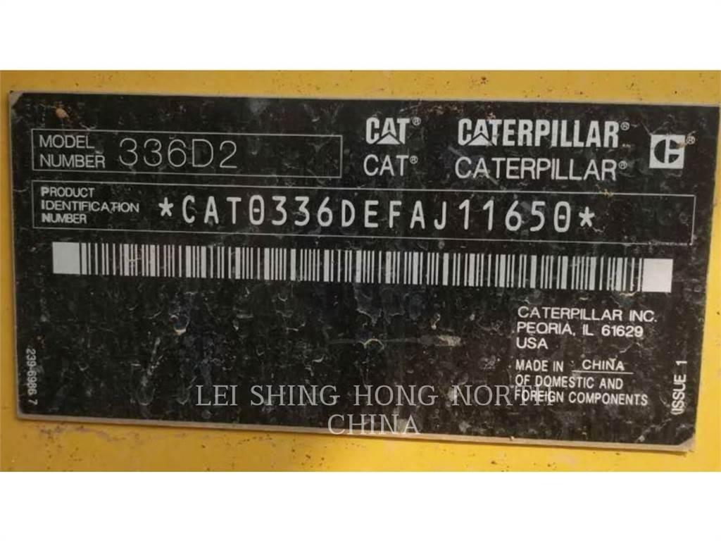 CAT 336D2 Pásové rýpadlá