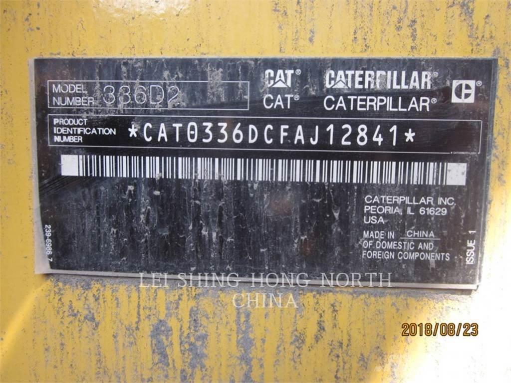CAT 336D2 Pásové rýpadlá