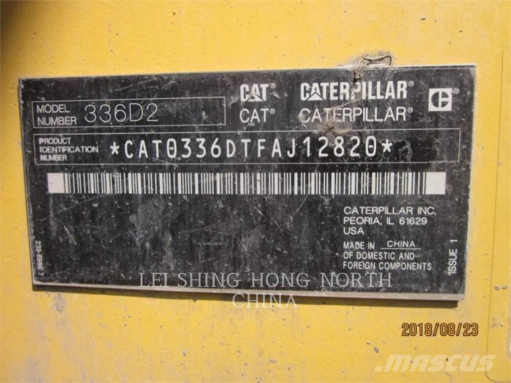 CAT 336D2 Pásové rýpadlá