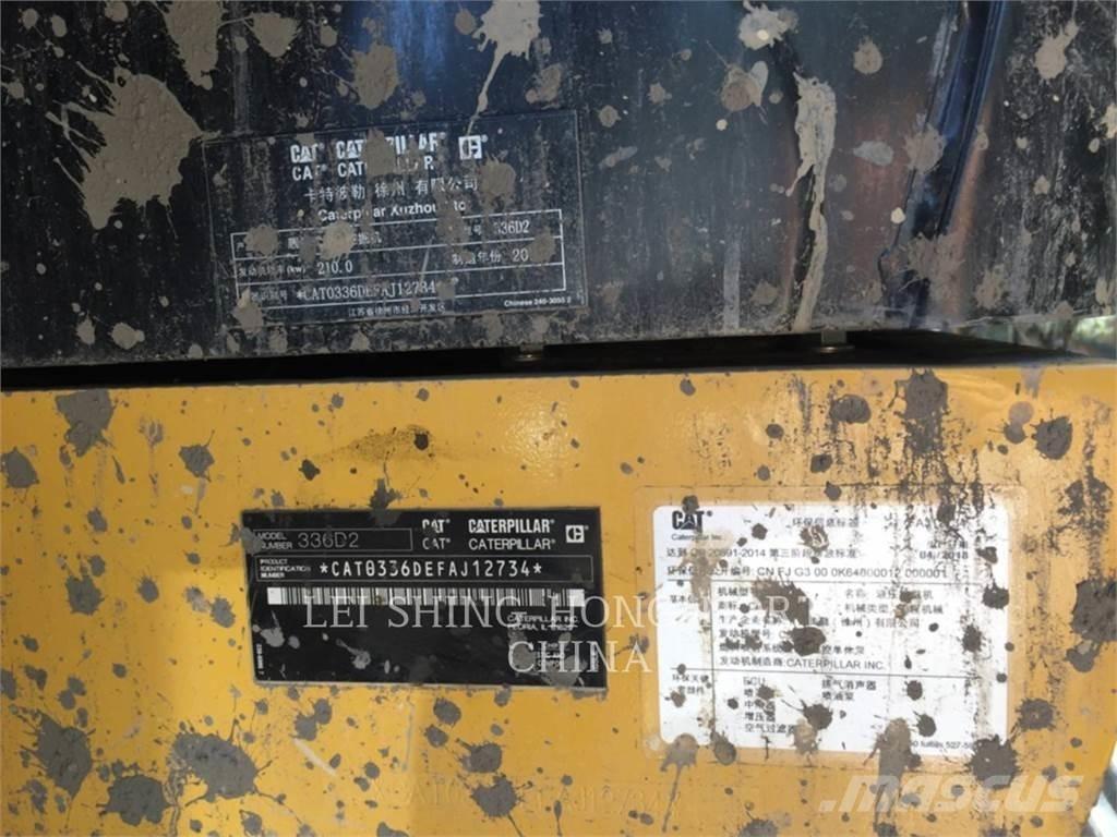 CAT 336D2 Pásové rýpadlá