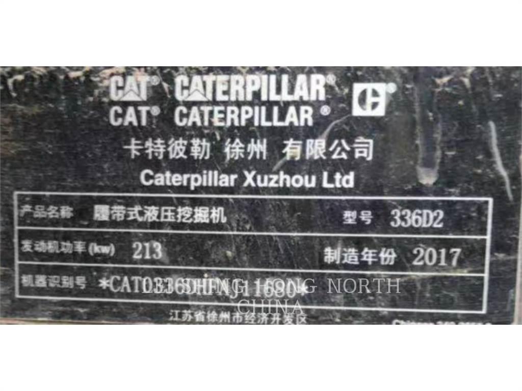 CAT 336D2 Pásové rýpadlá