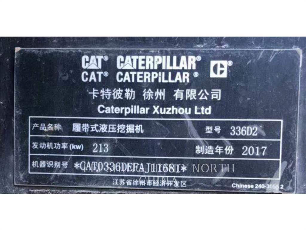 CAT 336D2 Pásové rýpadlá