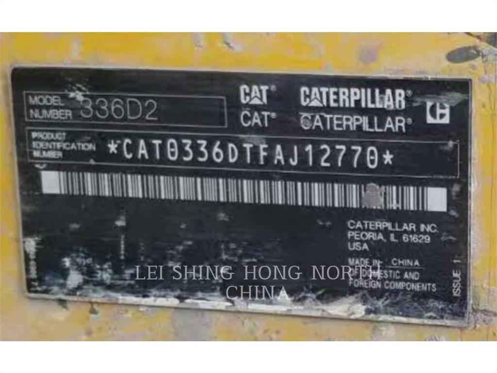 CAT 336D2 Pásové rýpadlá