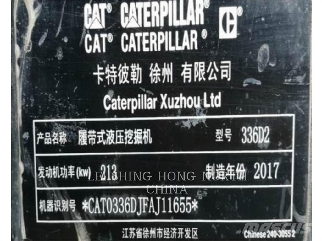 CAT 336D2 Pásové rýpadlá