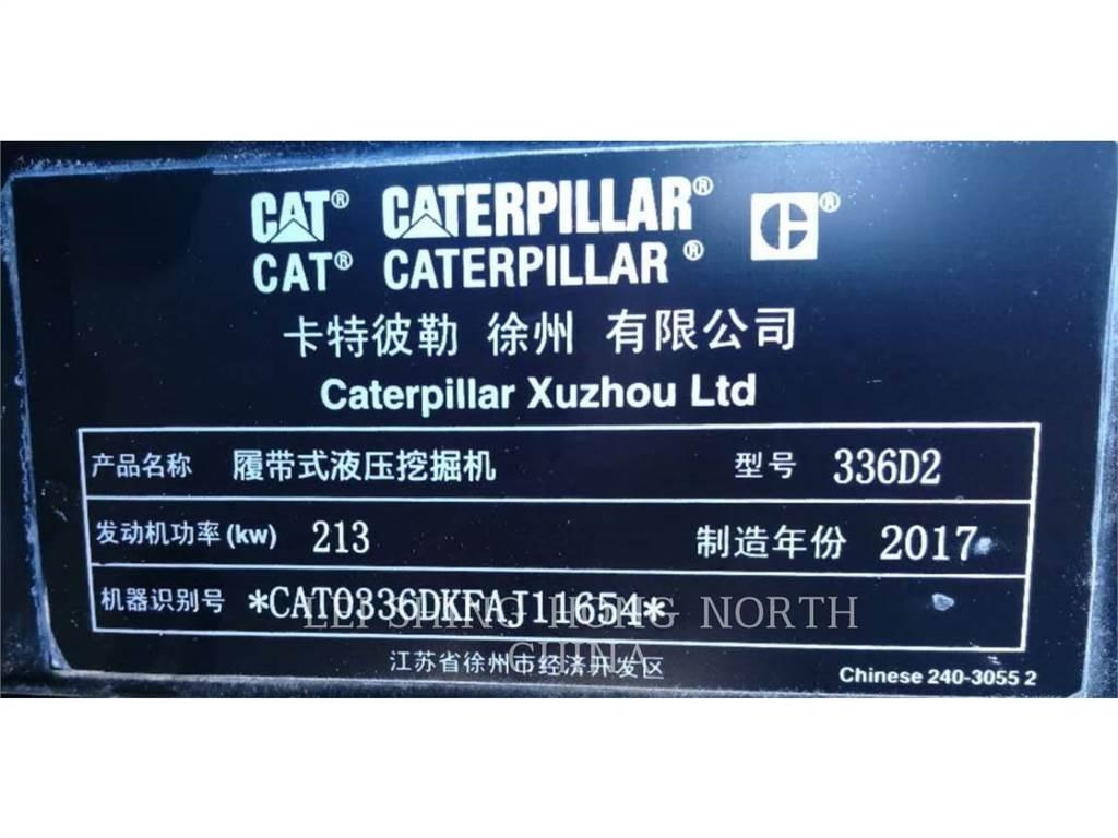 CAT 336D2 Pásové rýpadlá