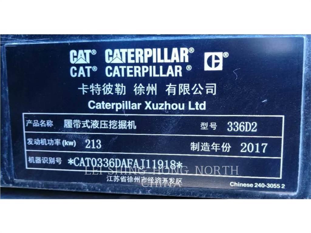 CAT 336D2 Pásové rýpadlá