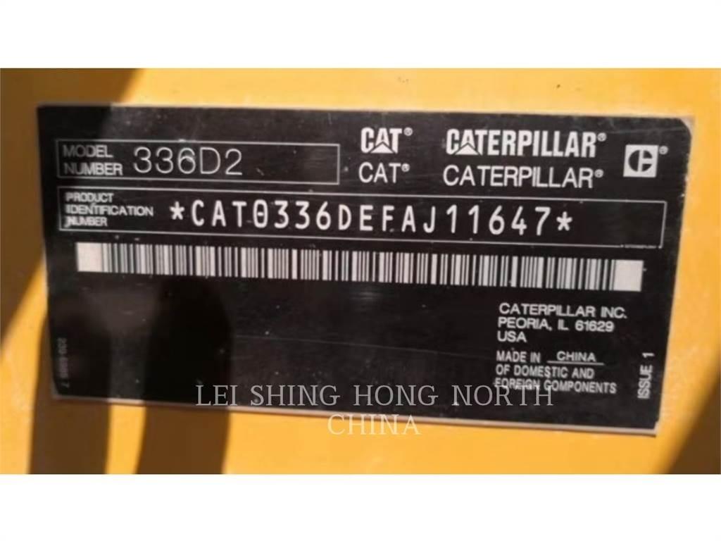CAT 336D2 Pásové rýpadlá