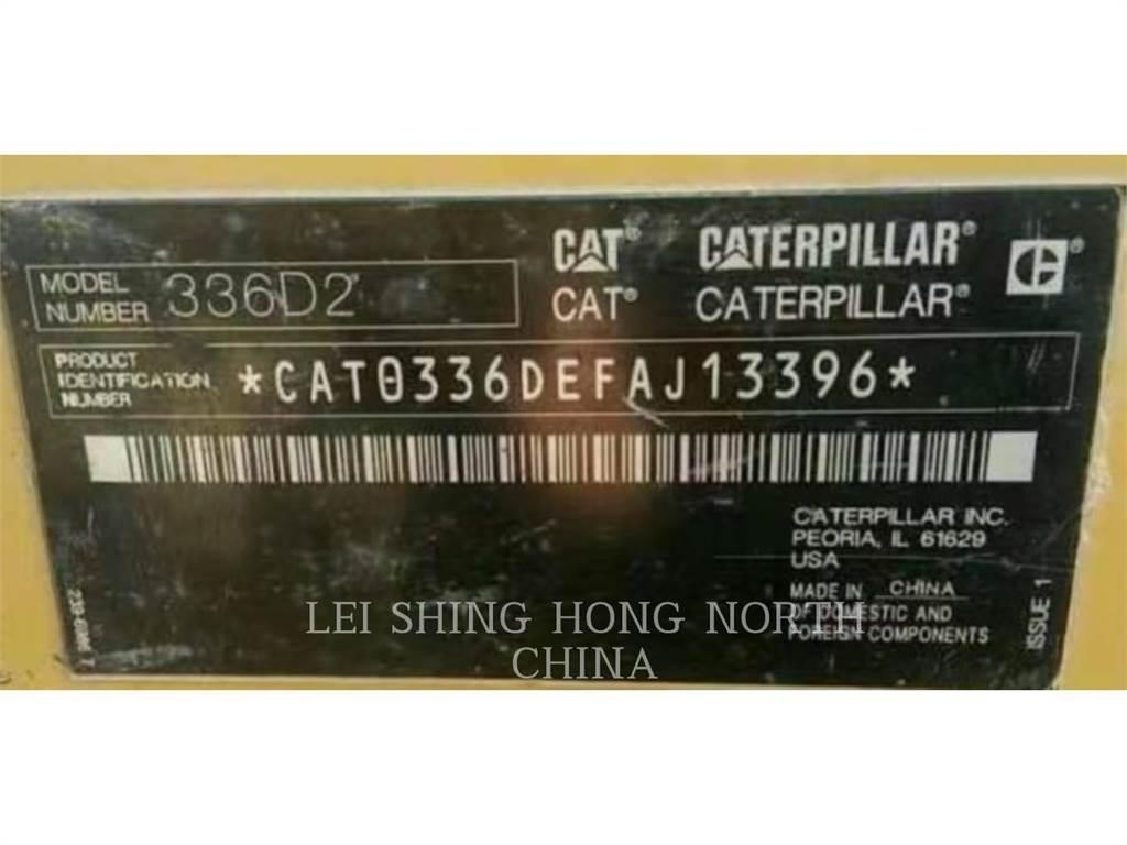 CAT 336D2 Pásové rýpadlá