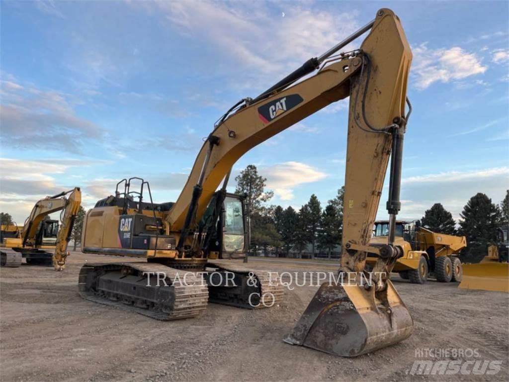 CAT 336E L Pásové rýpadlá