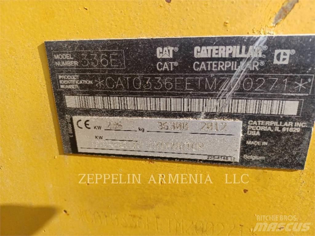 CAT 336ELN Pásové rýpadlá