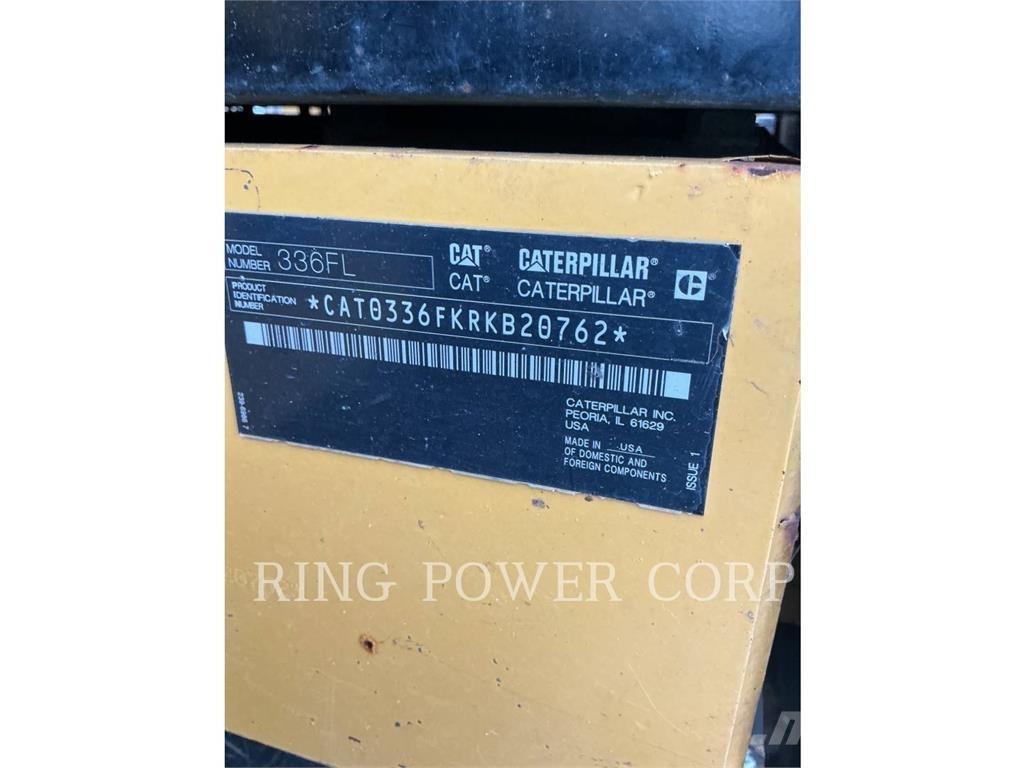 CAT 336F Pásové rýpadlá