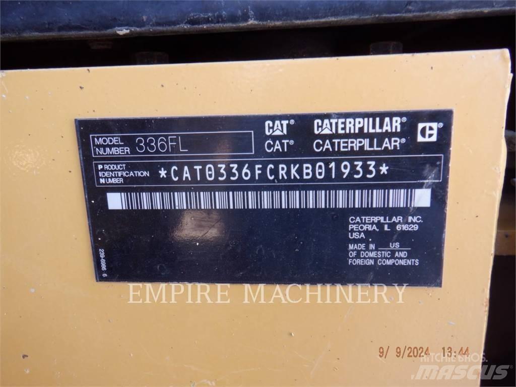 CAT 336FL Pásové rýpadlá