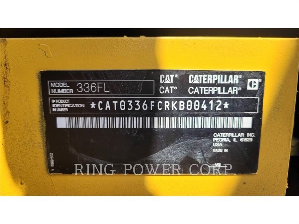 CAT 336FL Pásové rýpadlá