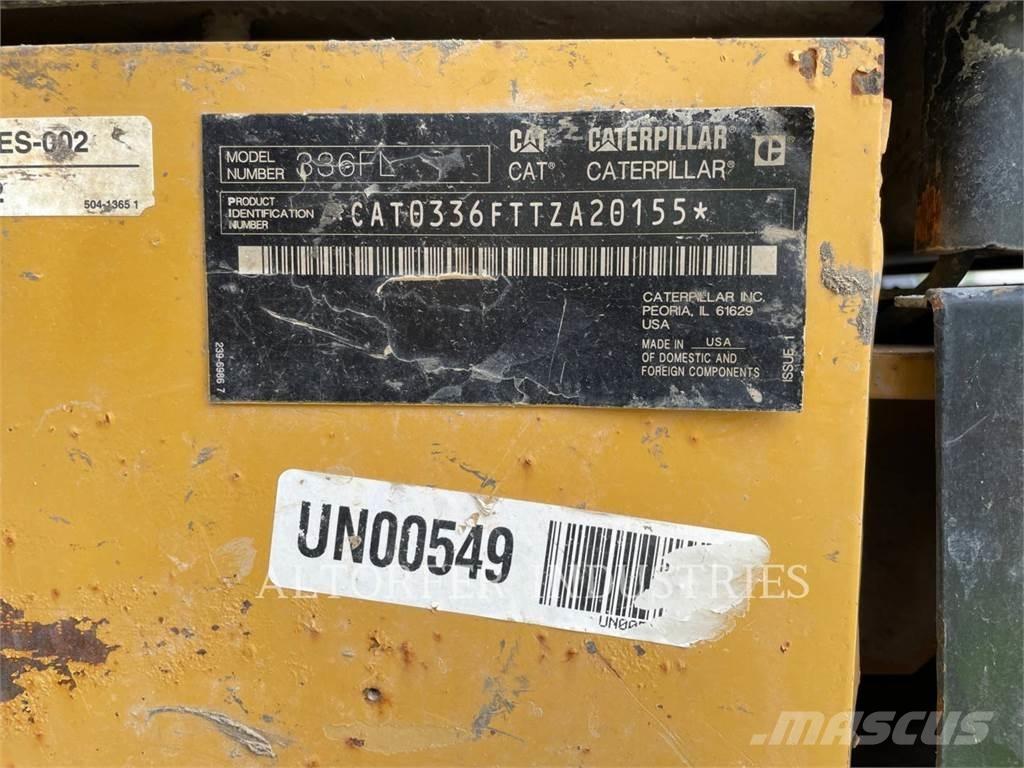 CAT 336FL TH Pásové rýpadlá