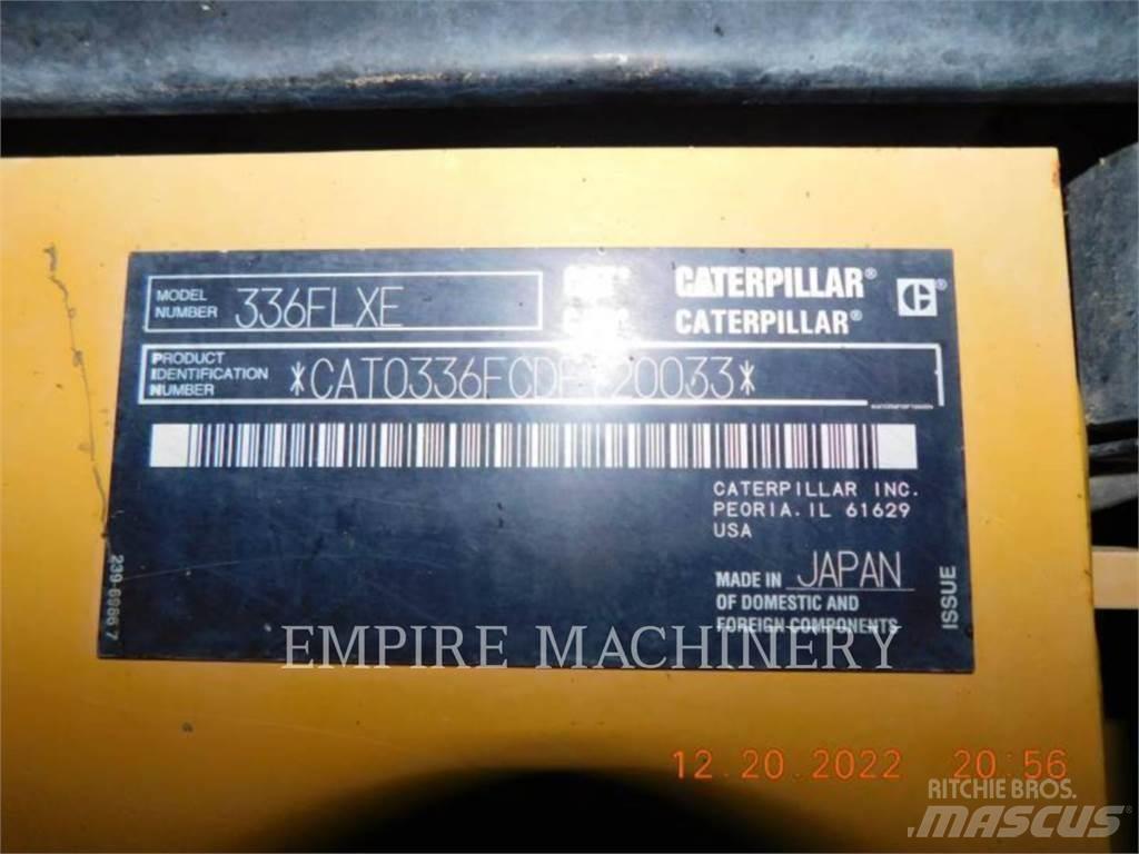 CAT 336FL XE Pásové rýpadlá