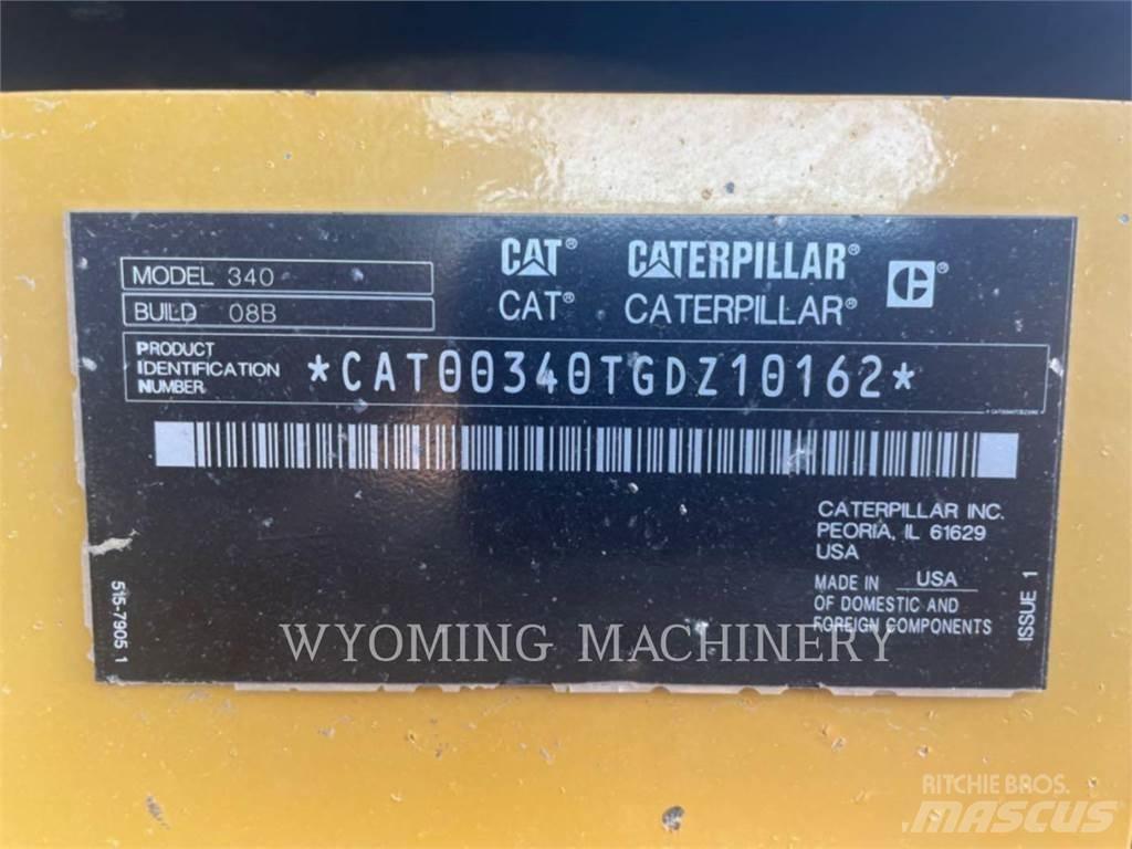 CAT 340 Pásové rýpadlá
