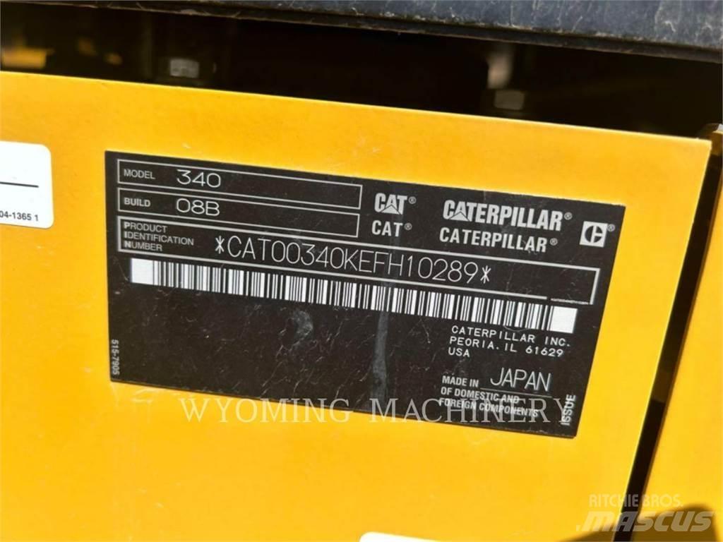 CAT 340 Pásové dozéry