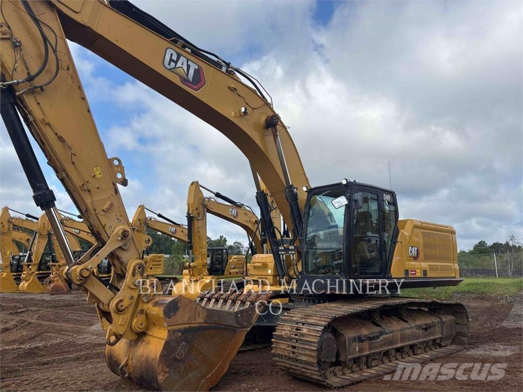 CAT 340 Pásové rýpadlá
