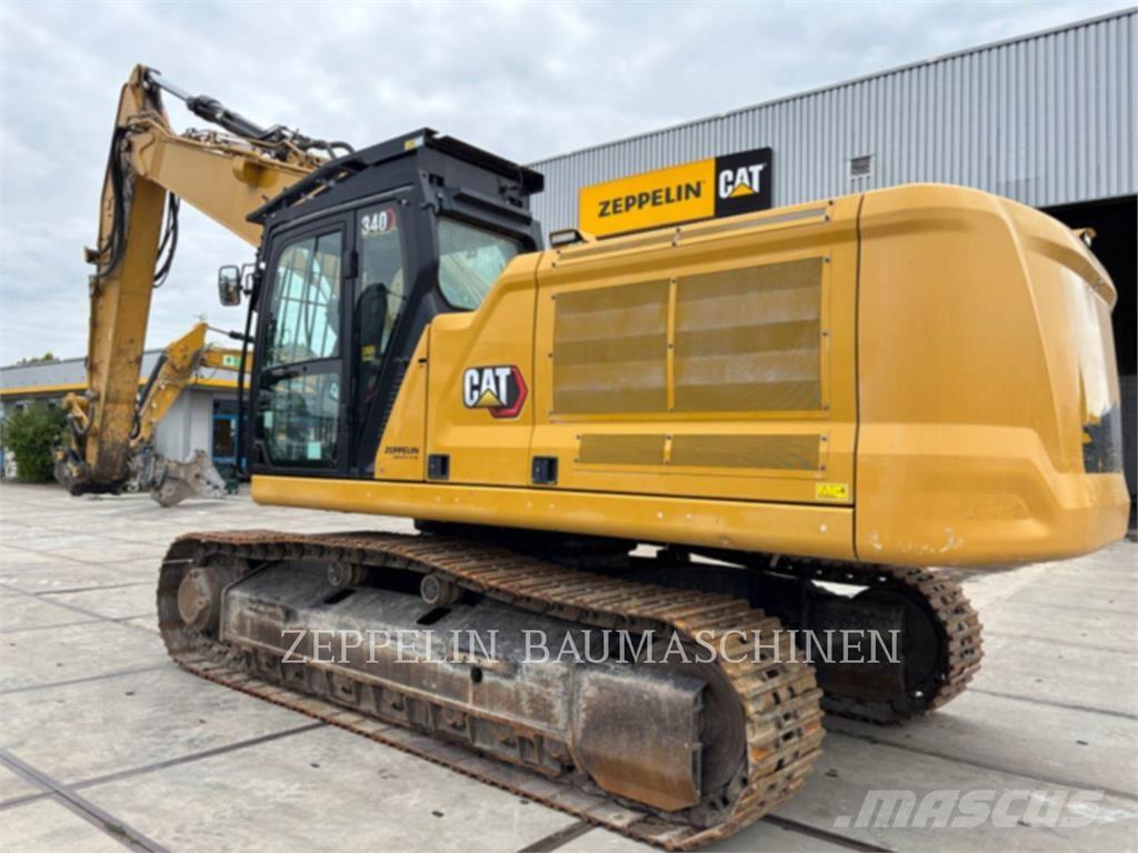 CAT 340-07A Pásové rýpadlá