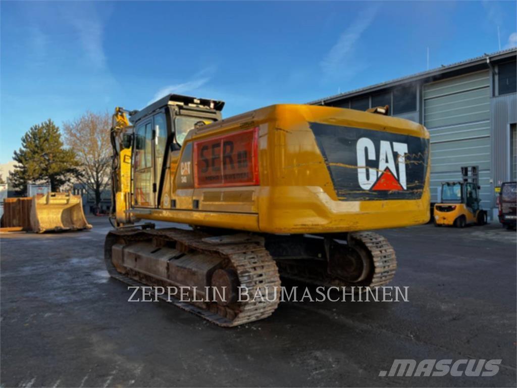 CAT 340-07A Pásové rýpadlá