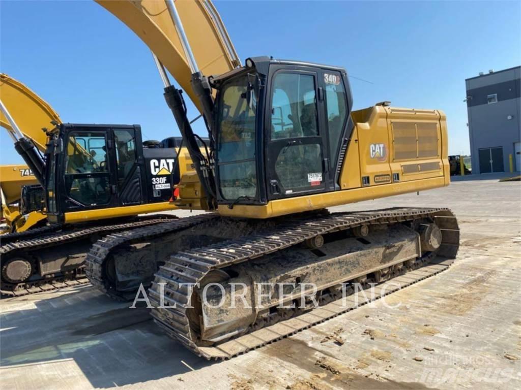CAT 340-08 Pásové rýpadlá