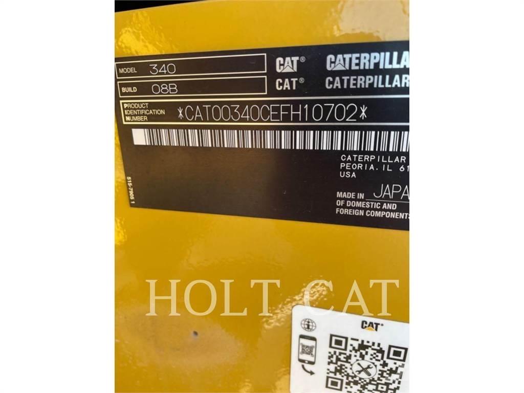 CAT 340 10 TC Pásové rýpadlá