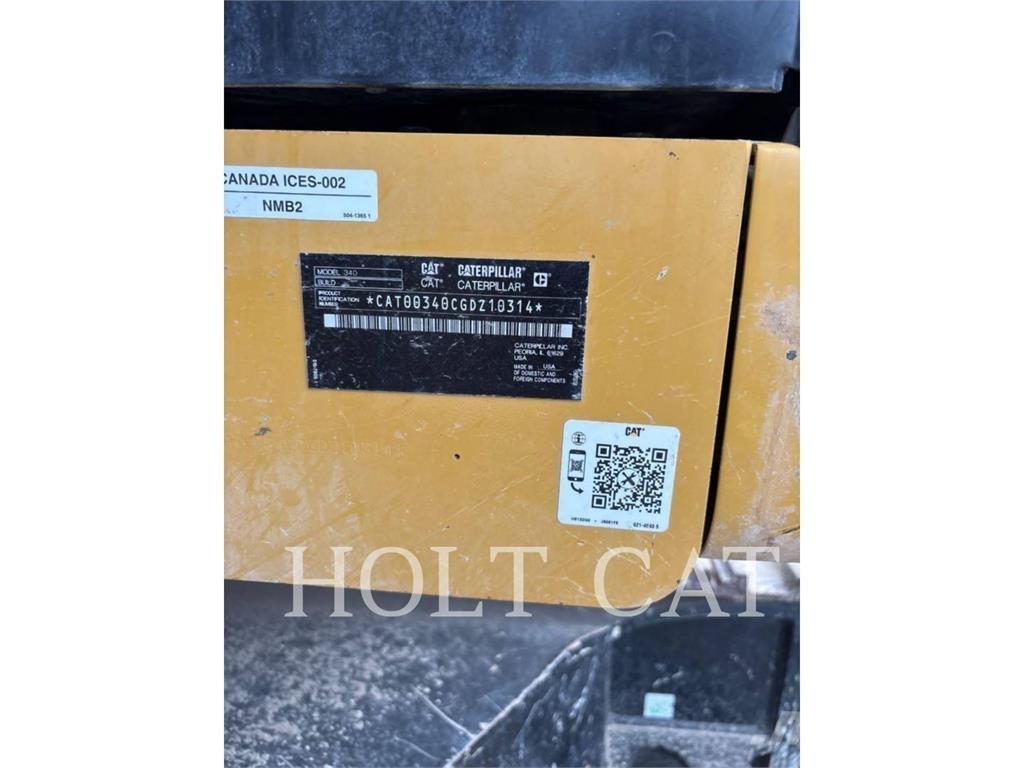 CAT 340 10 TC Pásové rýpadlá