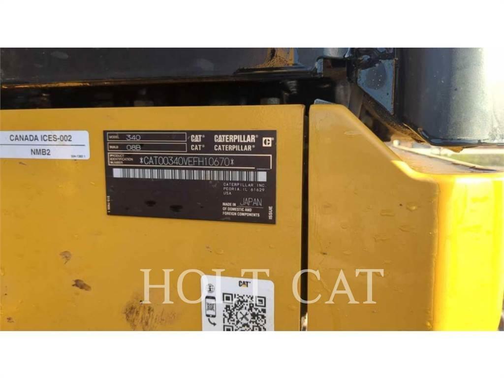 CAT 340 12 TC Pásové rýpadlá