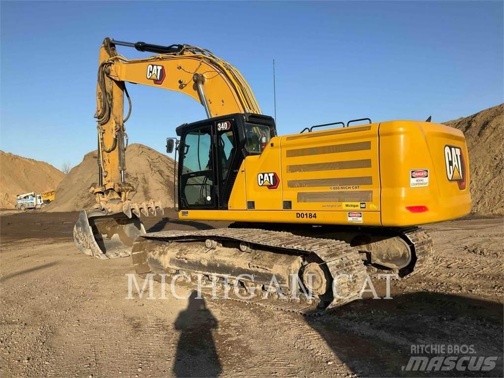 CAT 340 PTZ1+ Pásové rýpadlá