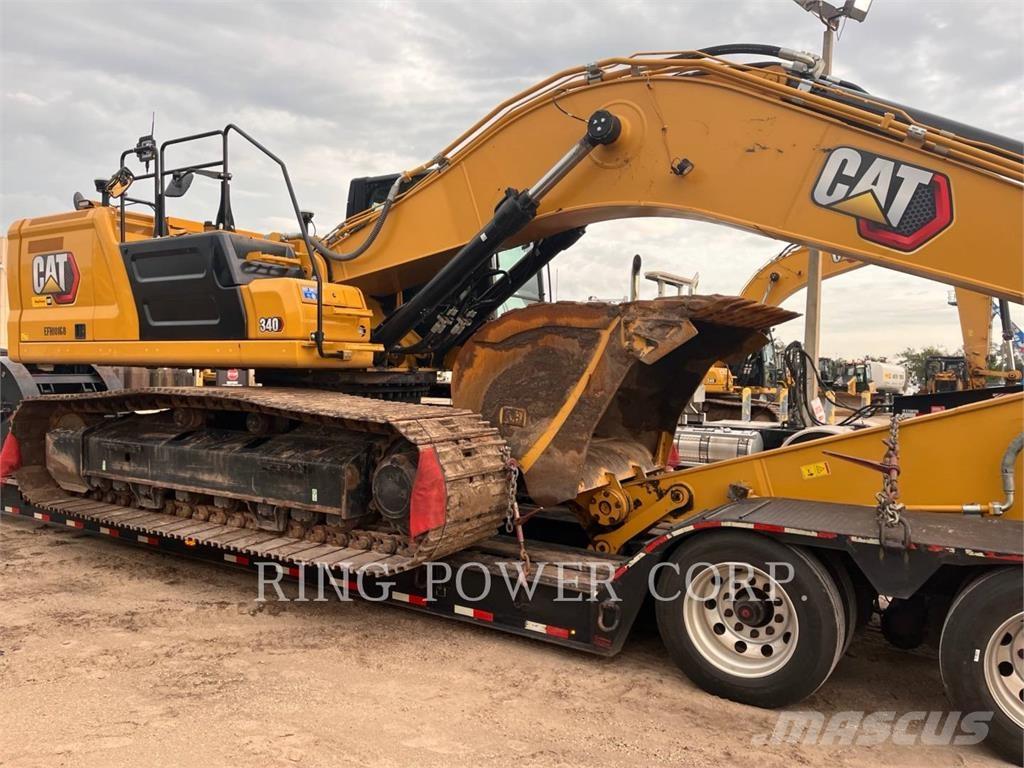 CAT 340EW Pásové rýpadlá