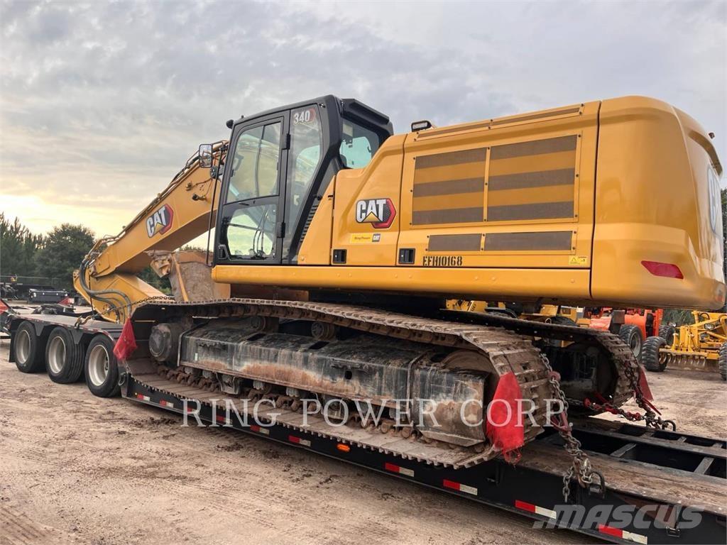 CAT 340EW Pásové rýpadlá
