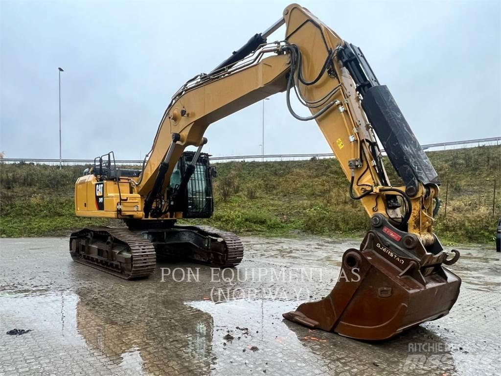 CAT 340F Pásové rýpadlá