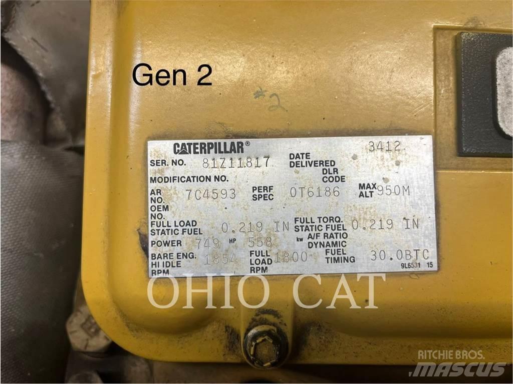CAT 3412 Naftové generátory