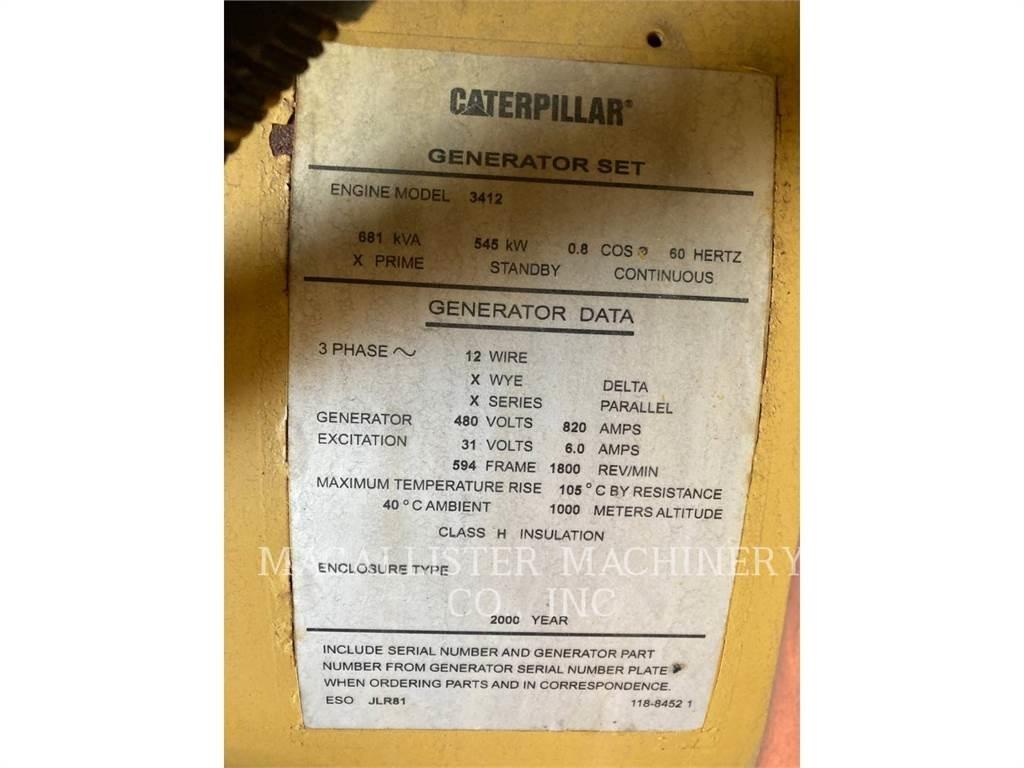 CAT 3412C Ostatné generátory