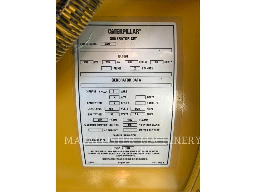 CAT 3412C Naftové generátory