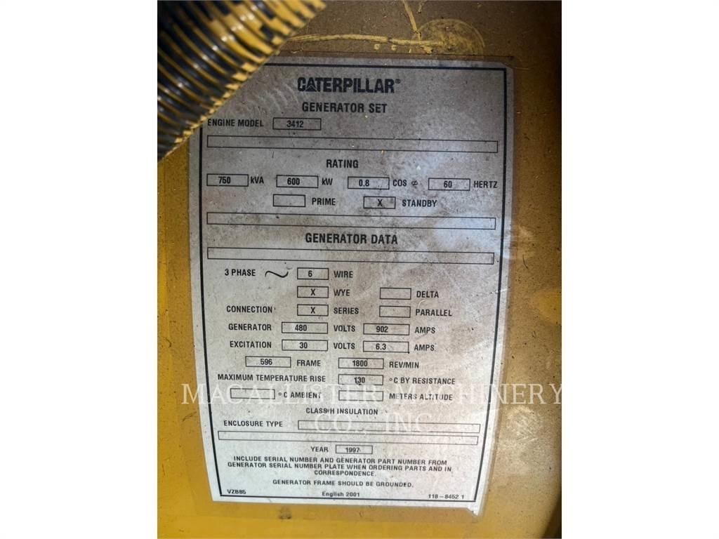 CAT 3412C Naftové generátory