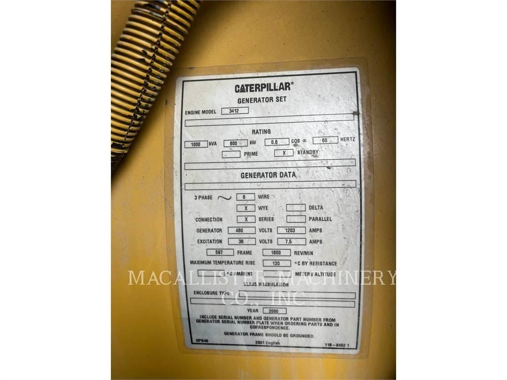 CAT 3412C Naftové generátory