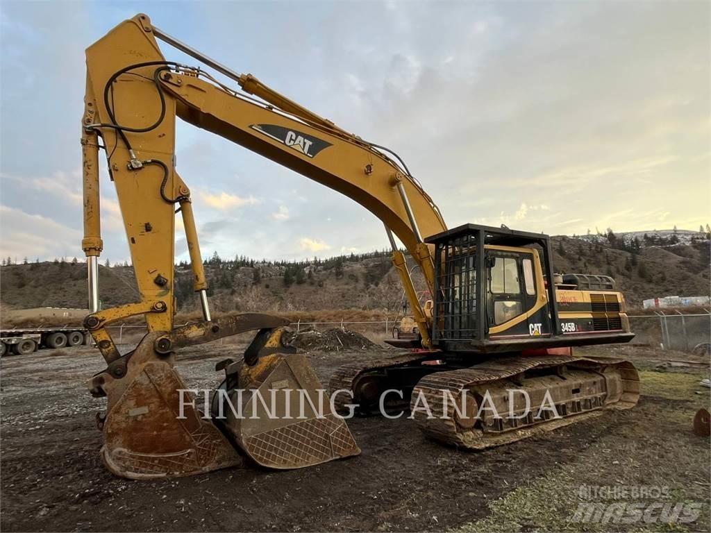 CAT 345B Pásové rýpadlá