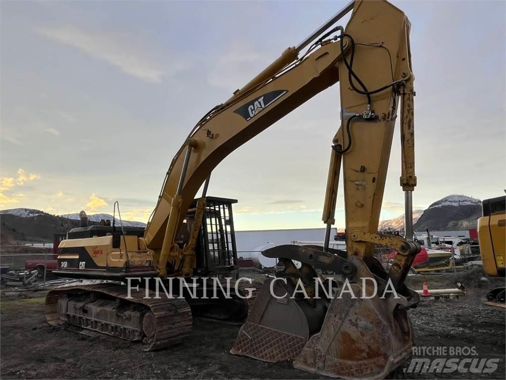 CAT 345B Pásové rýpadlá